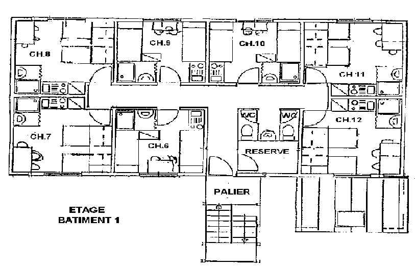 Batiment 1 tage