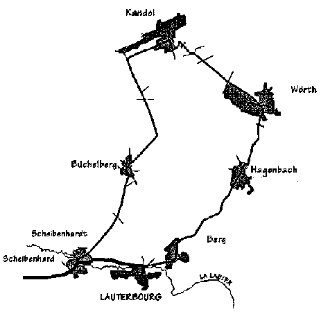 Circuit du Bienwald ( 35 km )