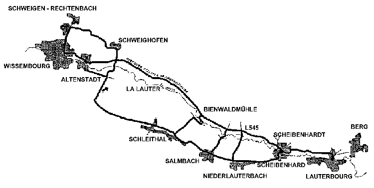 Die Lauterroute ( 48 km )